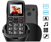 Comprar Teléfono móvil para personas mayores sin contrato con estación de  carga, botones grandes USB-C, teléfono móvil GSM con botón de llamada de  emergencia SOS