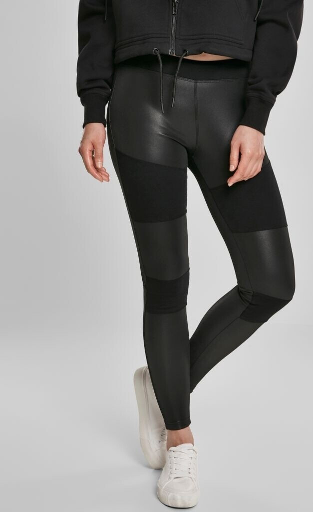 Urban Classics Faux Leather Tights (TB3246) black