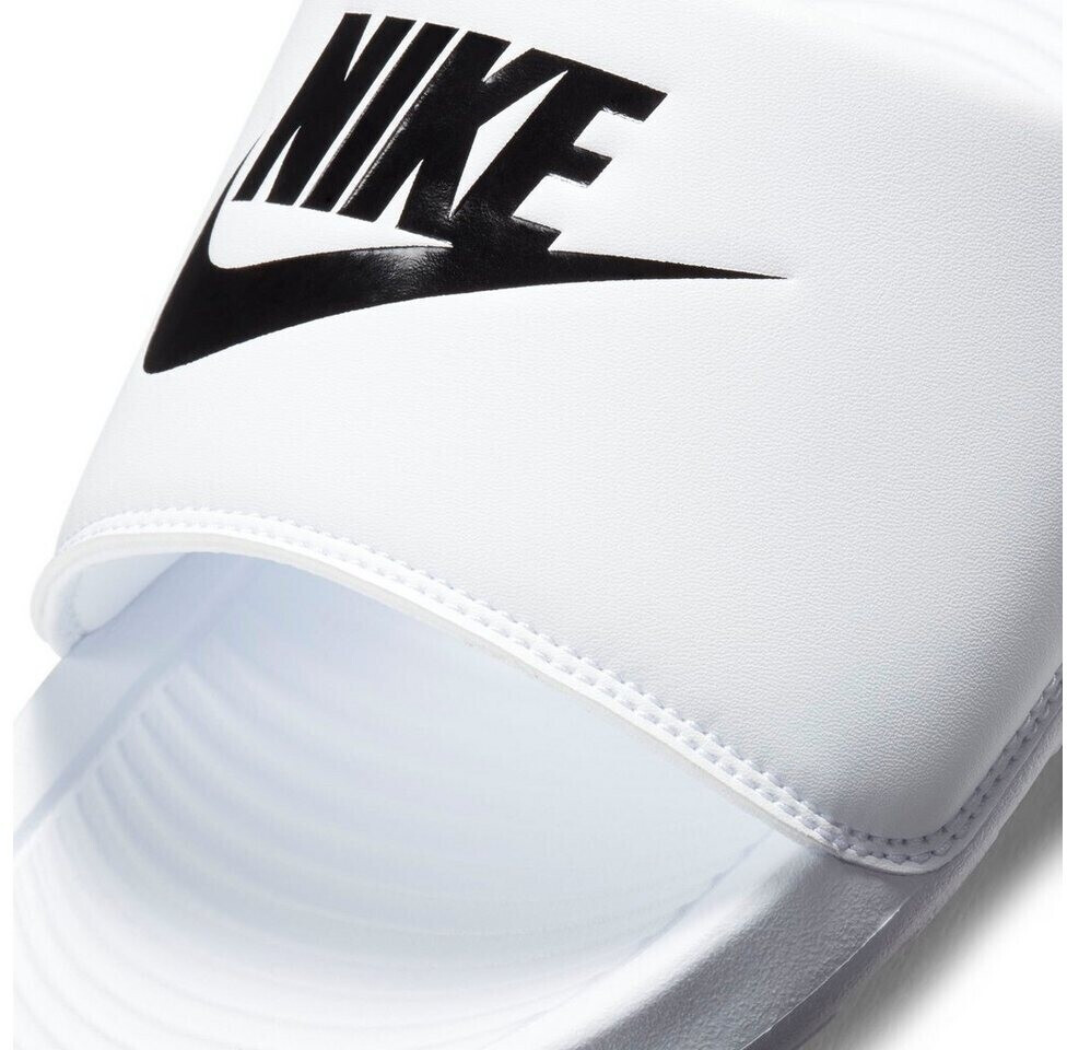 Nike adiletten weiß clearance