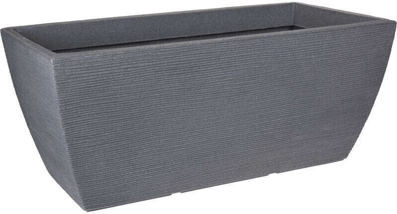 Spetebo Jardinière rectangulaire en plastique - XXL - 80 x 40 cm
