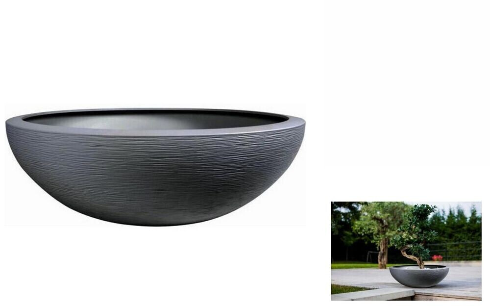 Jardinière ø 59 cm - 39L - gris