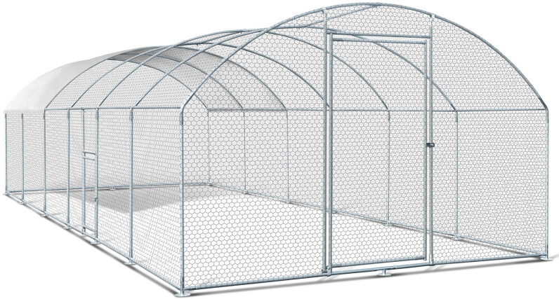 IDMarket Enclos poulailler 22,5 m² (13921)