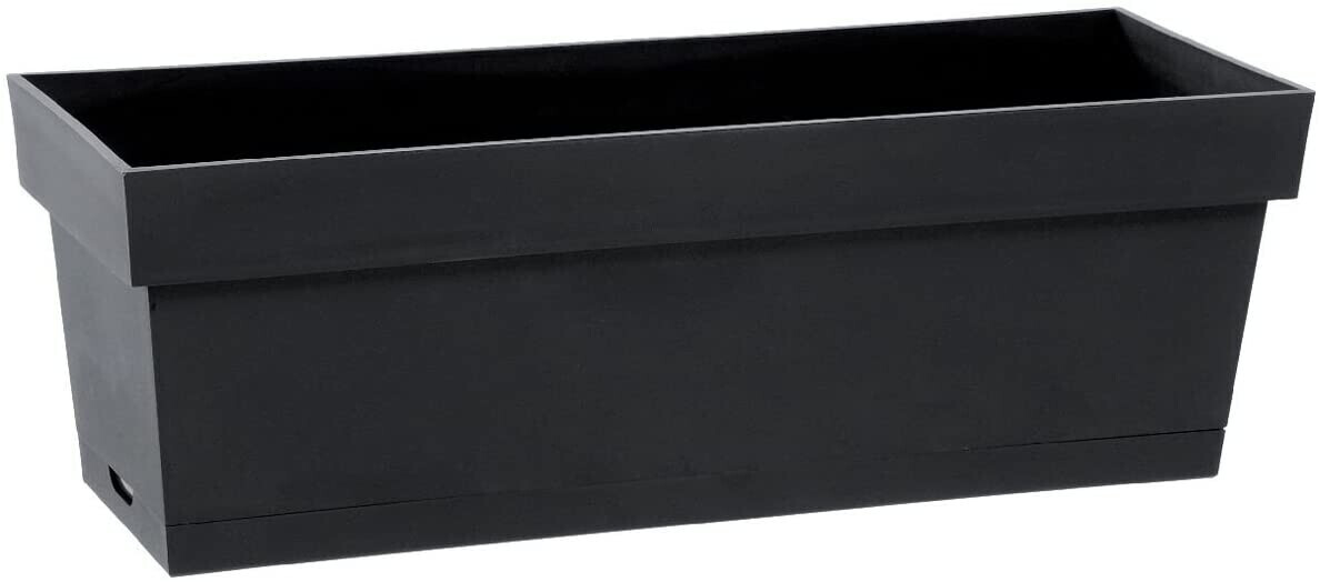EDA Jardinière Toscane gris - 50 x 18 x 16,7 cm