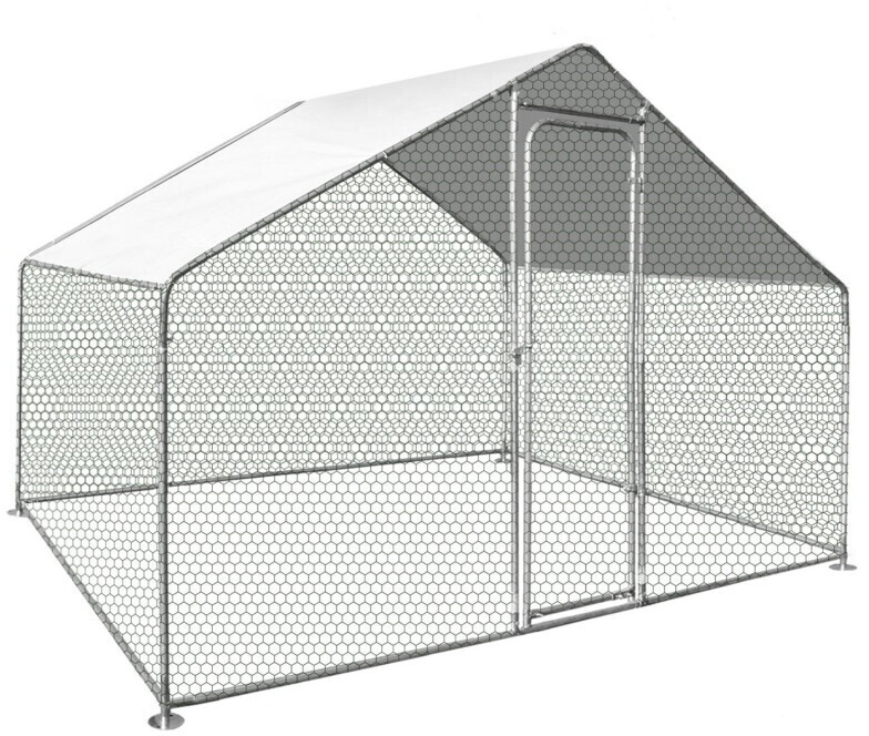 IDMarket Enclos poulailler 6 m² (12873)