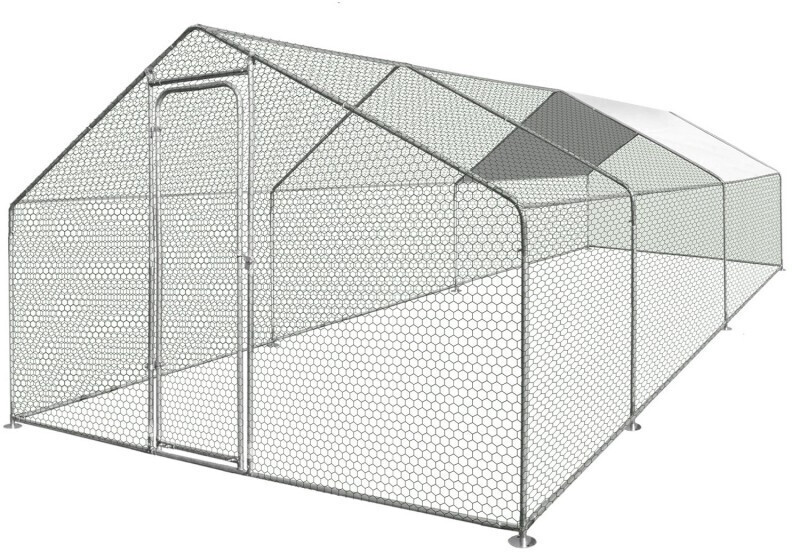 IDMarket Enclos poulailler 18 m² (12875)