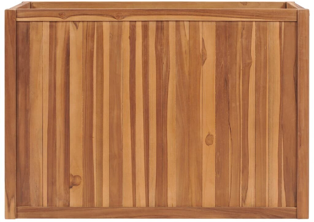 vidaXL Jardinière en bois de teck 100 x 50 x 70 cm
