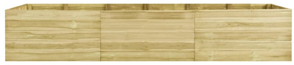 vidaXL Jardinière en bois de pin 450 x 150 x 54 cm