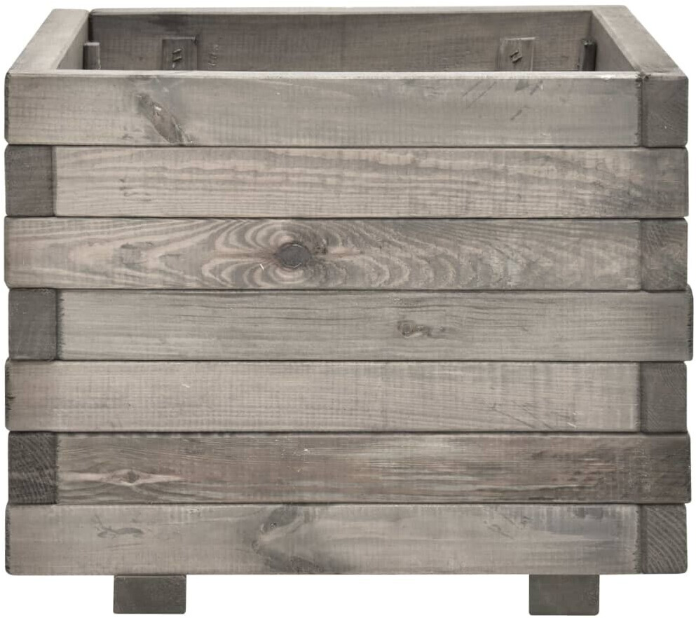 VidaXL Jardinière en bois de pin 50 x 50 x 40 cm