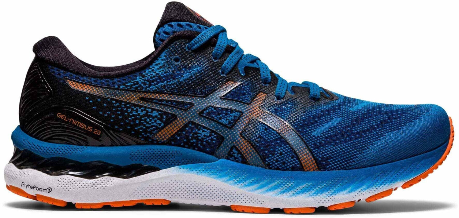 Asics blue and black store