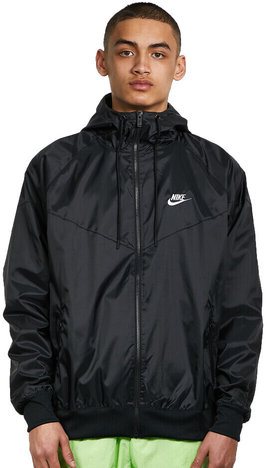 Black and white nike windbreaker clearance