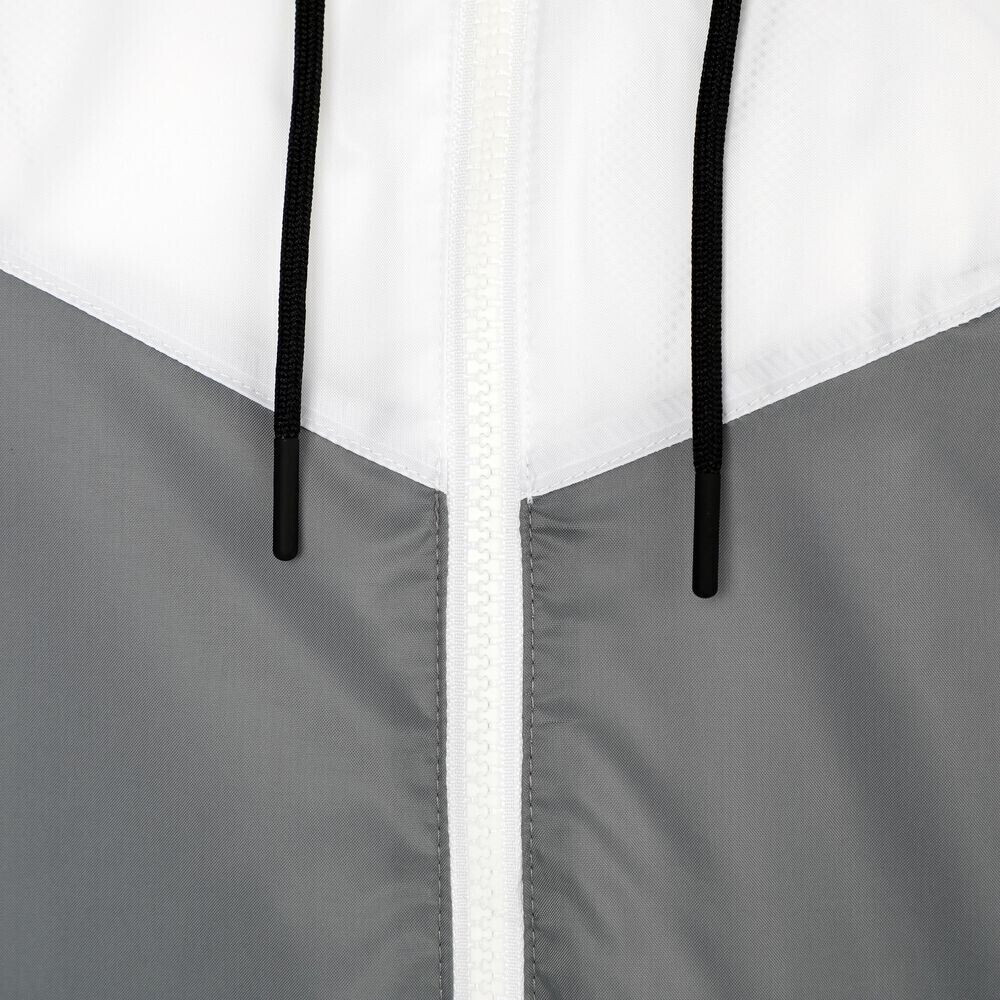 Black white grey top nike windbreaker