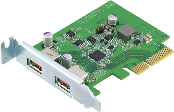 Photos - PCI Controller Card QNAP QXP-10G2U3A 