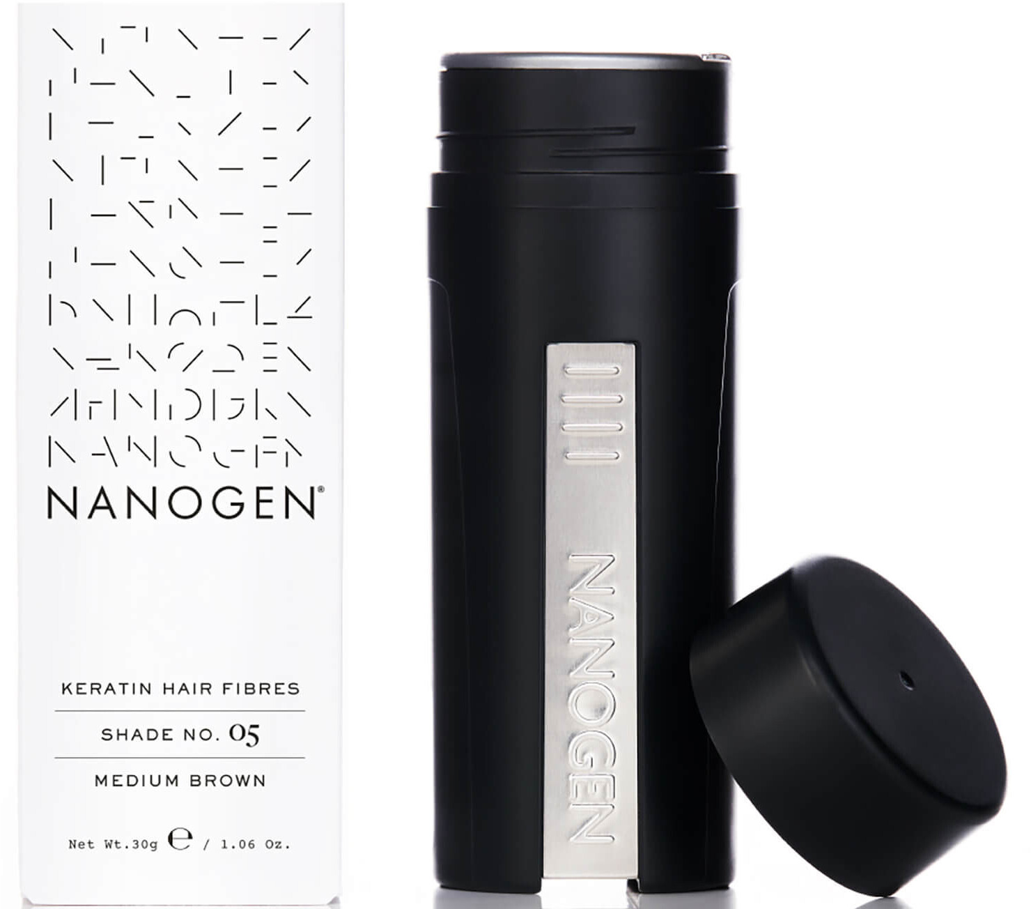 Nanogen Hair Thickening Fibres 30g Medium Brown