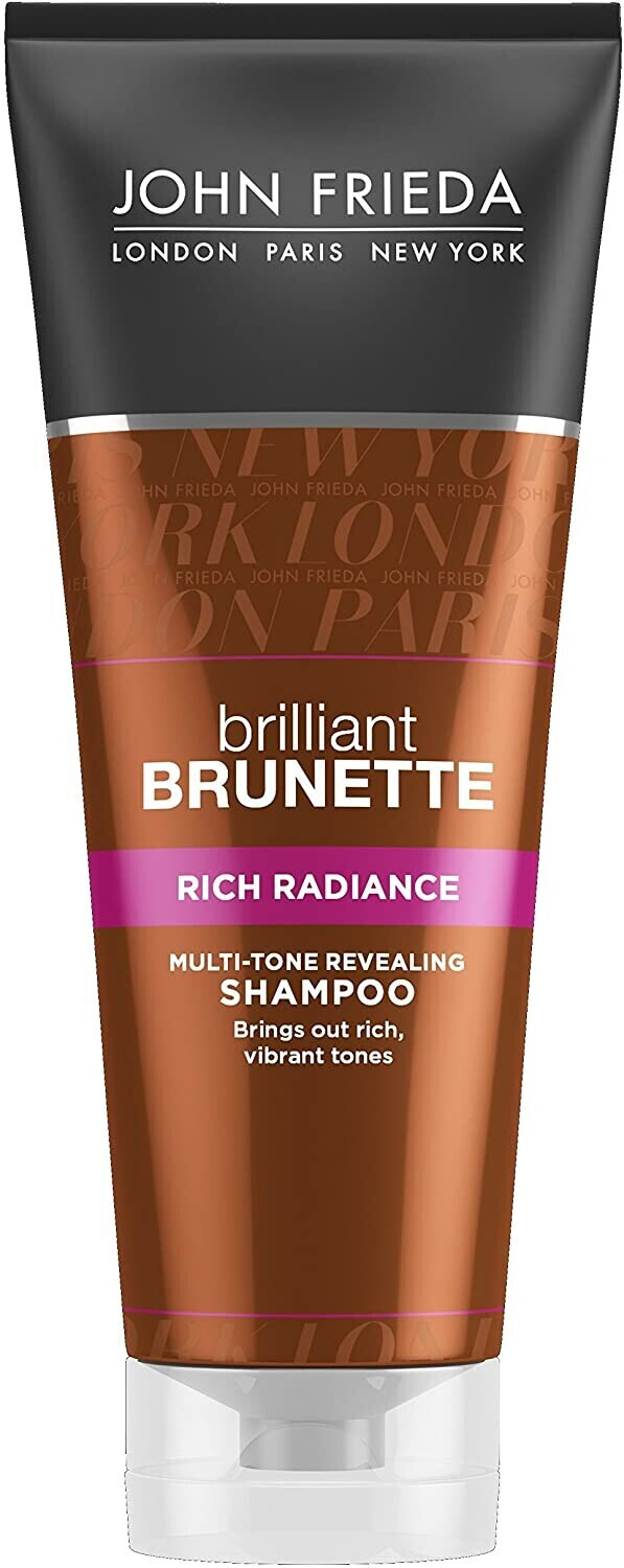John Frieda Brilliant Brunette Rich Radiance Moisturising Shampoo 250ml