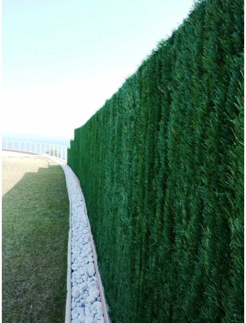 Homemaison Haie artificielle 110 brins pin 2m x 3m