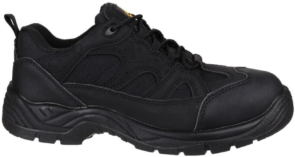 Amblers Steel Unisex FS214 Black Safety Trainer/Mens Womens Shoes