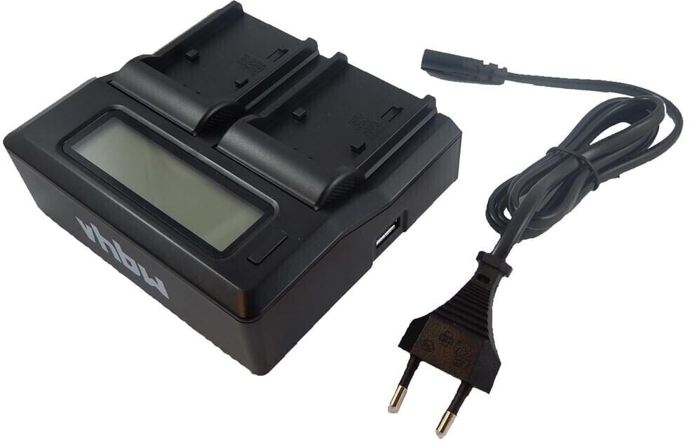 vhbw Dual Charger for Fujifilm NP-W126S