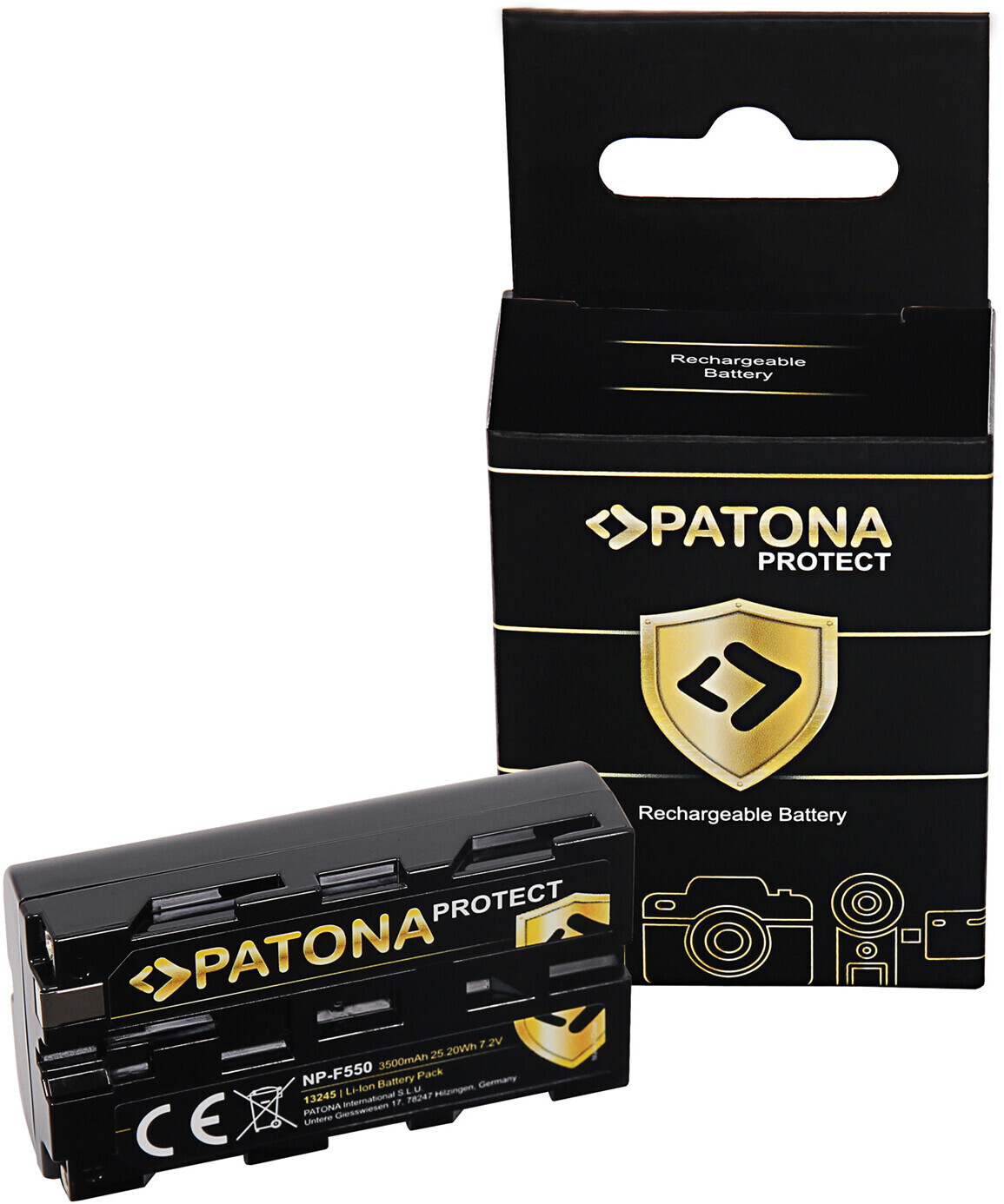 Patona Replacement Protect Battery for Sony NP-F550
