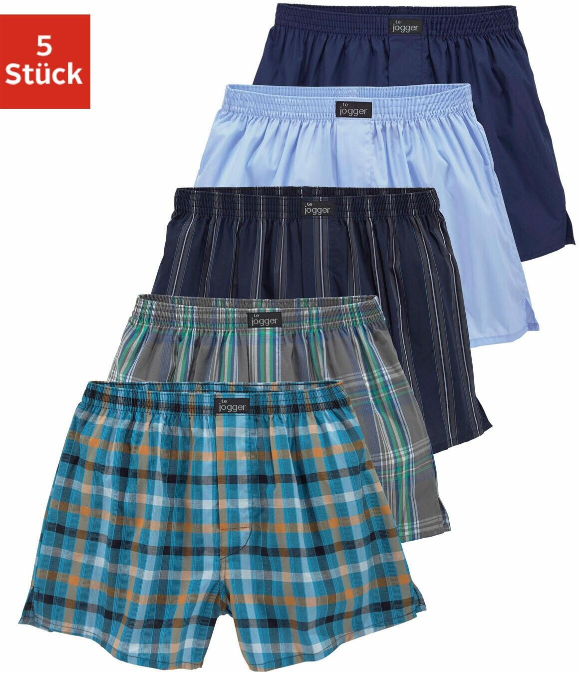 Le Jogger 5-Pack Boxershorts (886259)