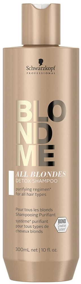 Photos - Hair Product Schwarzkopf BlondMe All Blondes Detox Shampoo  (300 ml)