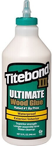 Titebond III Ultimate Exterior Wood Glue (1415)