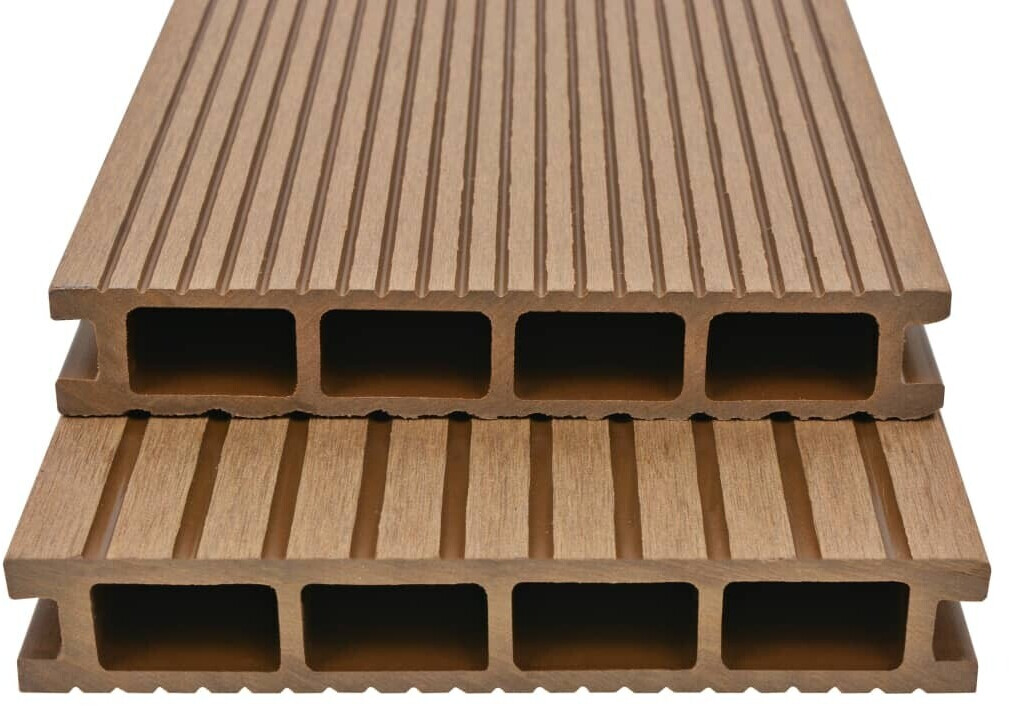 VidaXL Panneaux de terrasse WPC teck