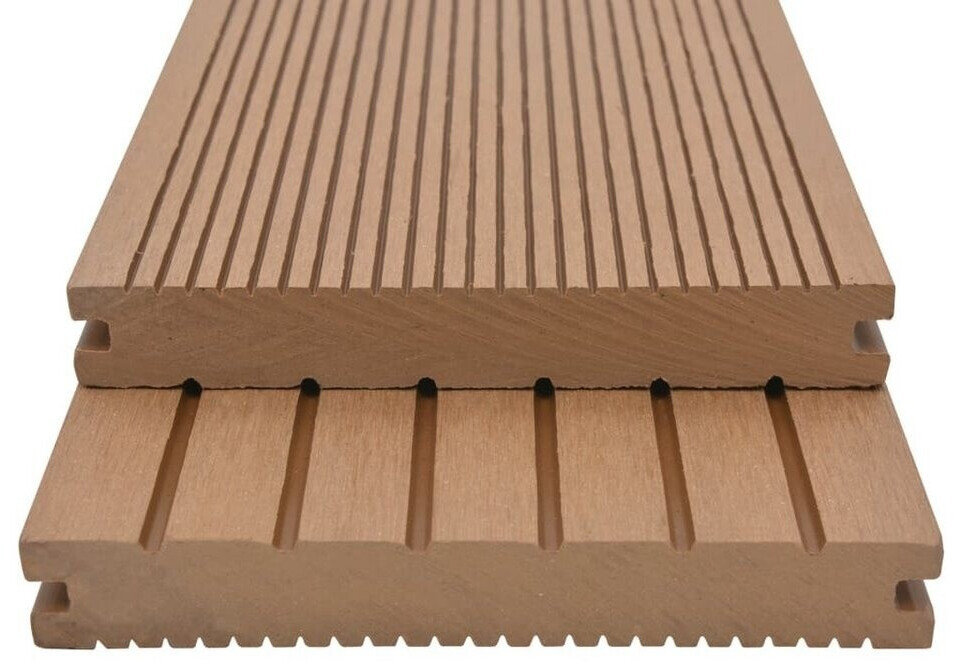 vidaXL Panneaux de terrasse WPC teck (30 m²)