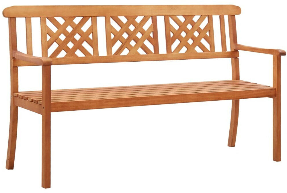 VidaXL Banc 3 places en bois d'eucalyptus