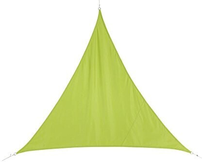 Hespéride Voile d'ombrage triangulaire Curacao 4 m vert