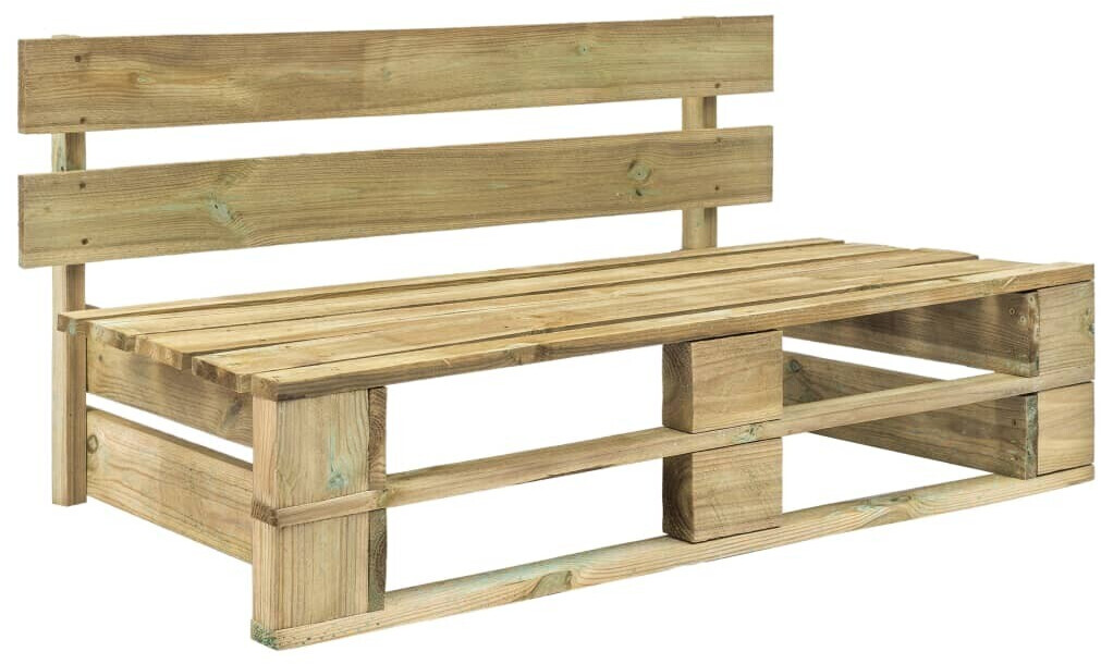 VidaXL Banc palette en pin