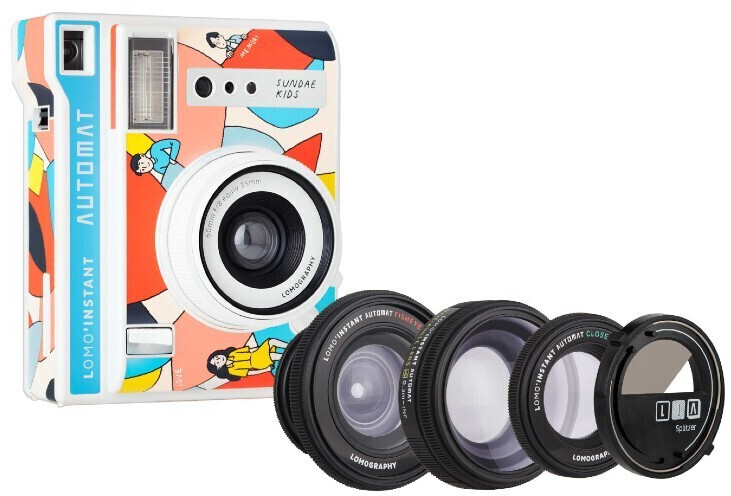Lomography Instant Automat Sundae Kids Lens Set