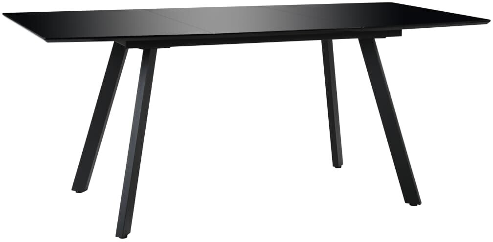 VidaXL High Gloss Dining Table, Black