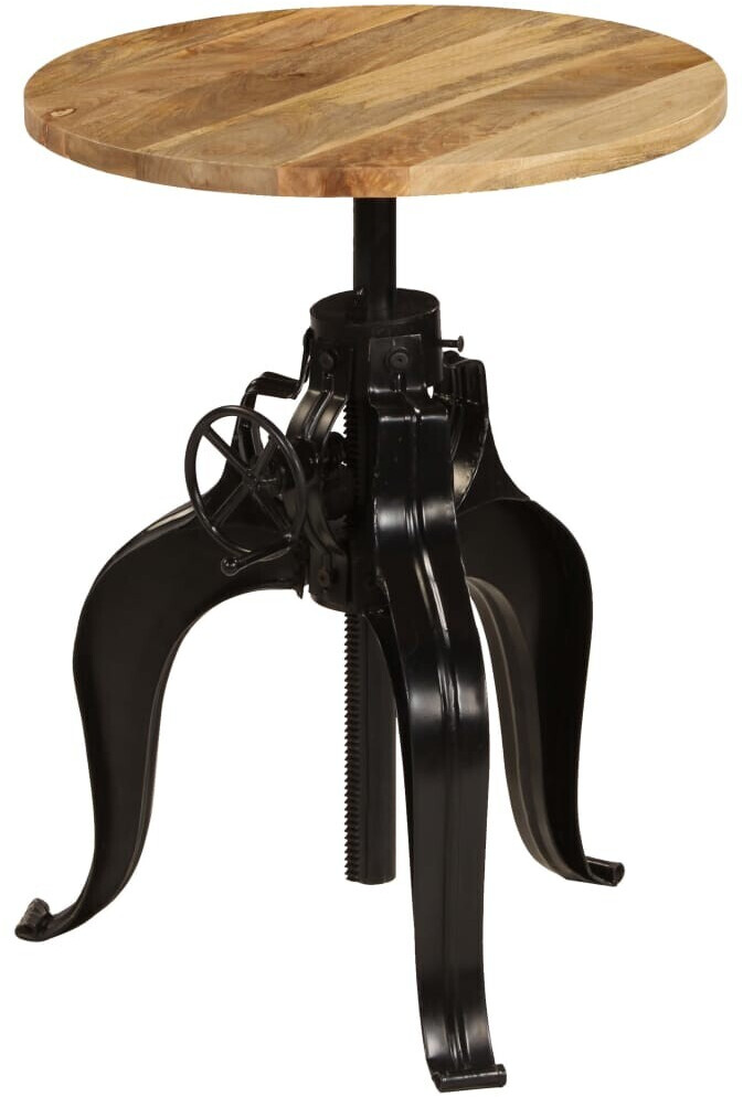 vidaXL Adjustable Wood Bar Table