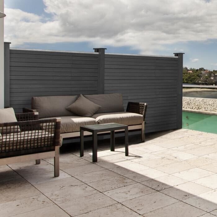 IDMarket Kit d'extension panneau occultant 1,6m x 1,6 m