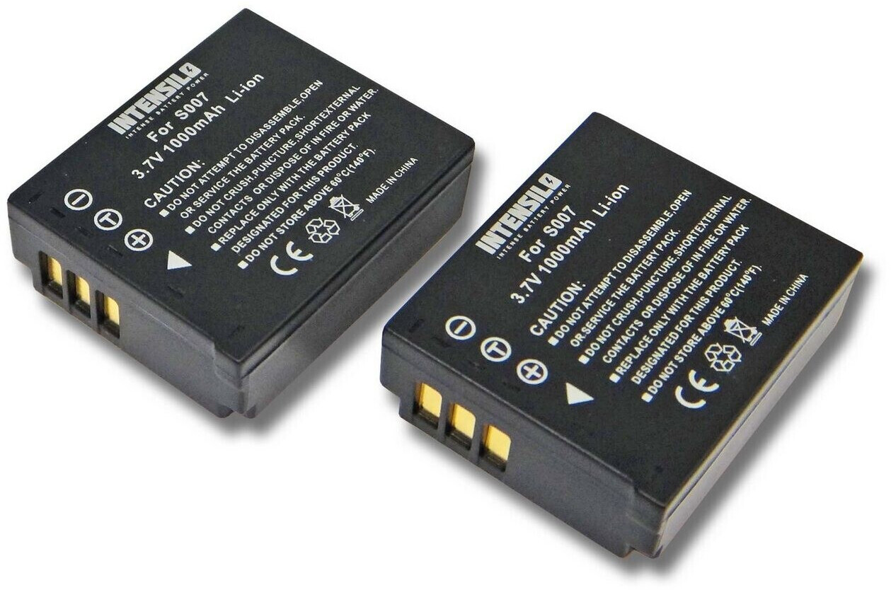 INTENSILO Replacement Battery Panasonic CGA-S007/CGA-S007E