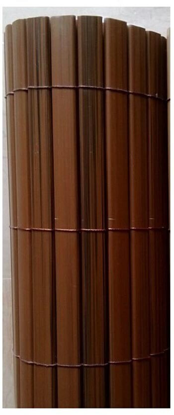 Homemaison Canisse PVC effet noyer double face 1,50m x 3m