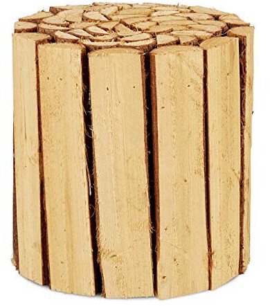 Relaxdays Tabouret en bois de pin pour fleurs (10031015)