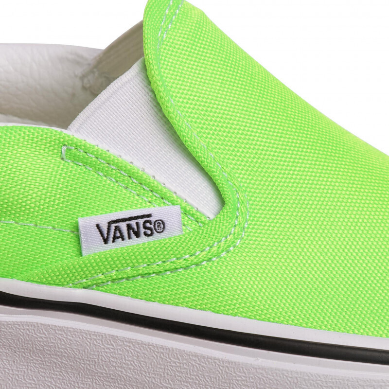 Vans neptune store green slip on