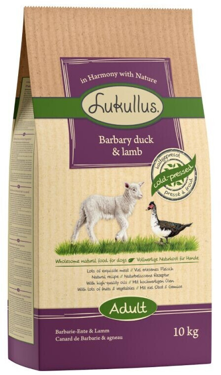 Lukullus Economy Pack 2 x 10kg - Barbary Duck & Lamb