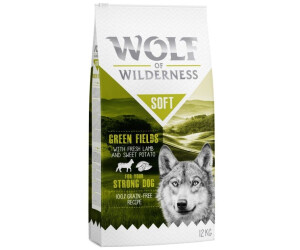 Wolf of Wilderness Adult Soft "Green Fields" - Lamb 12kg