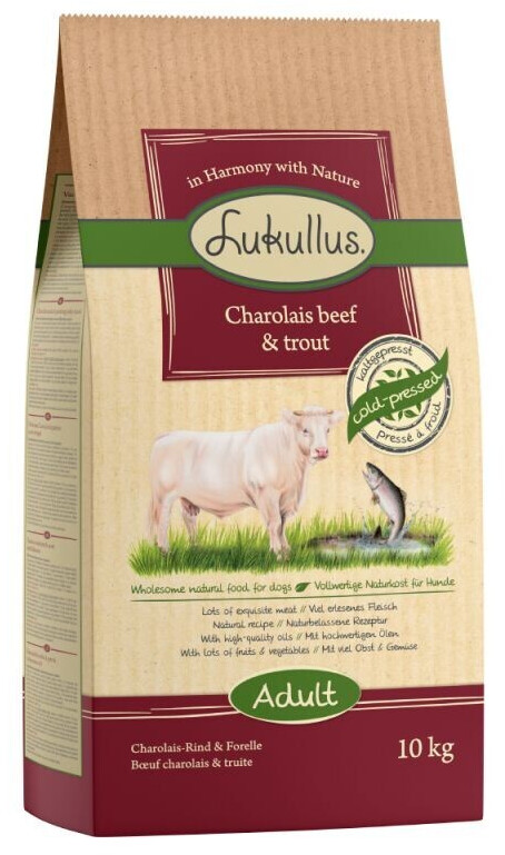 Lukullus Charolais Beef & Trout 10kg