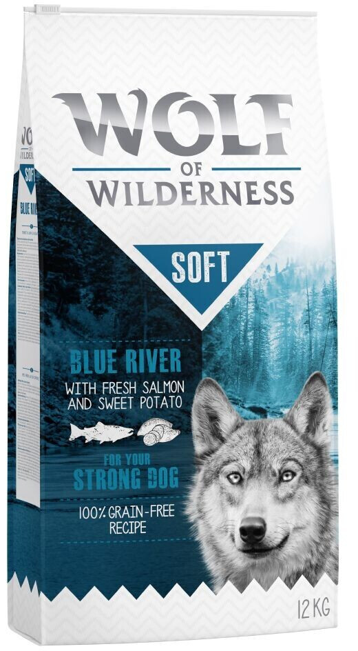 Wolf of Wilderness Adult Soft Blue River - Salmon 1kg