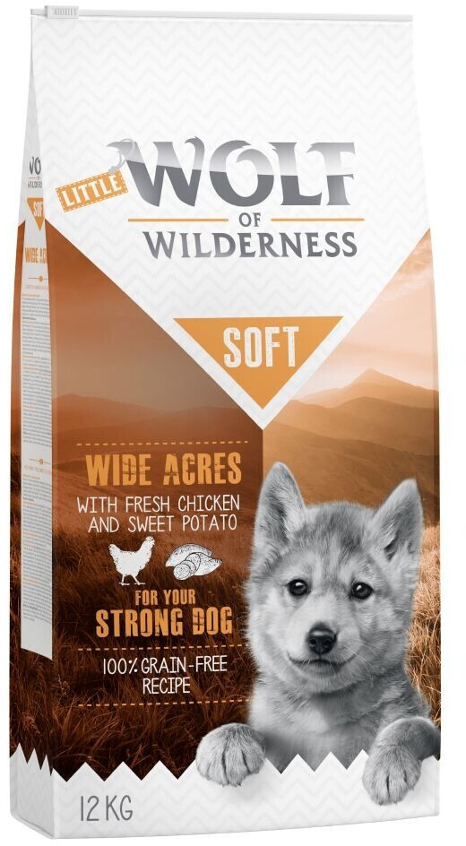 Wolf of Wilderness Junior Soft Wide Acres - Chicken 12kg