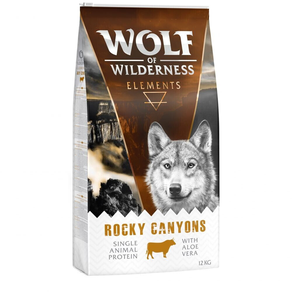Wolf of Wilderness Adult Elements Rocky Canyons - Beef 1kg