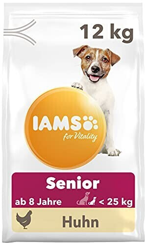 IAMS for Vitality Senior & Mature Small & Medium Dog - Chicken 12kg