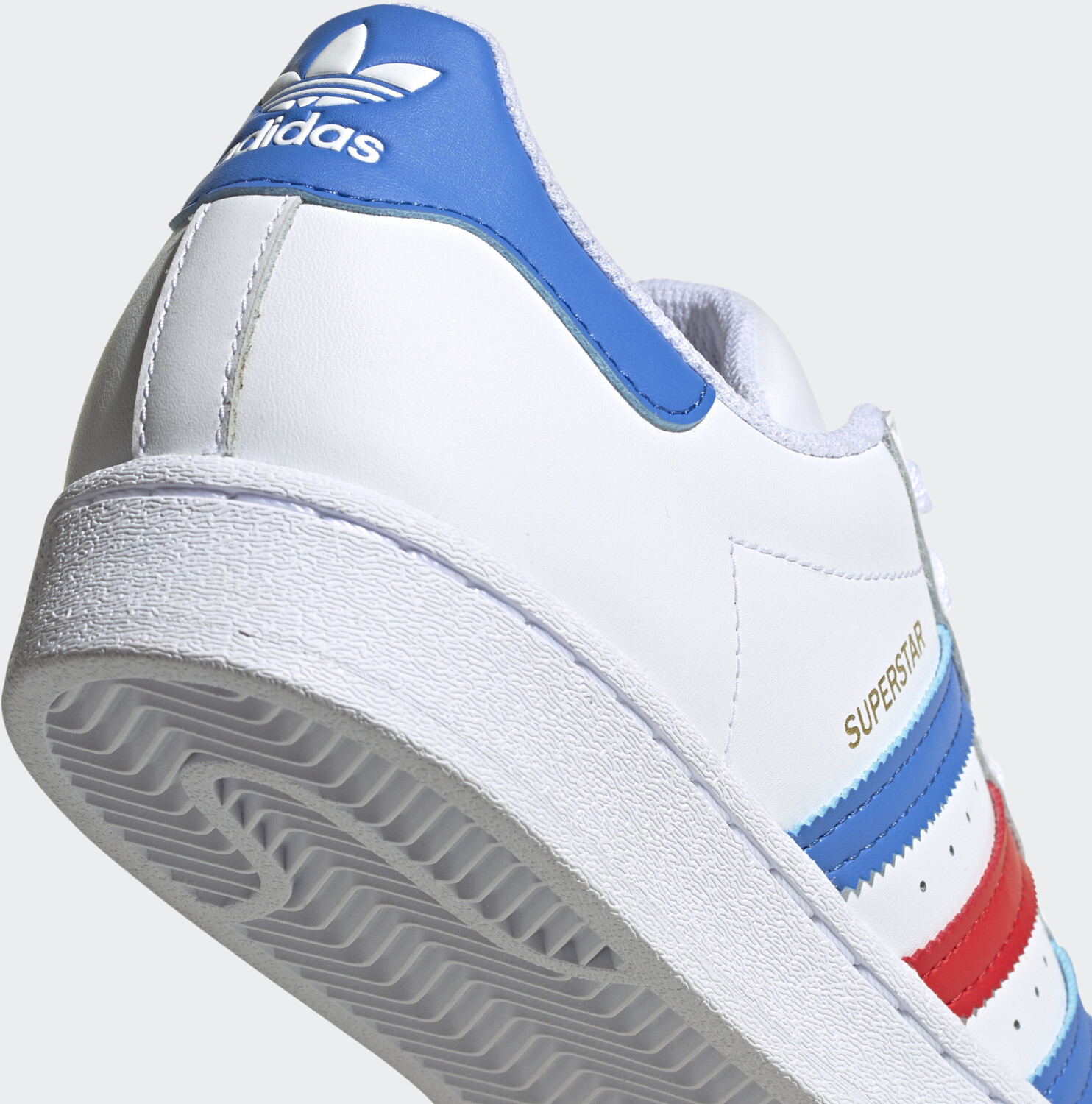 Superstar white blue flower cheap