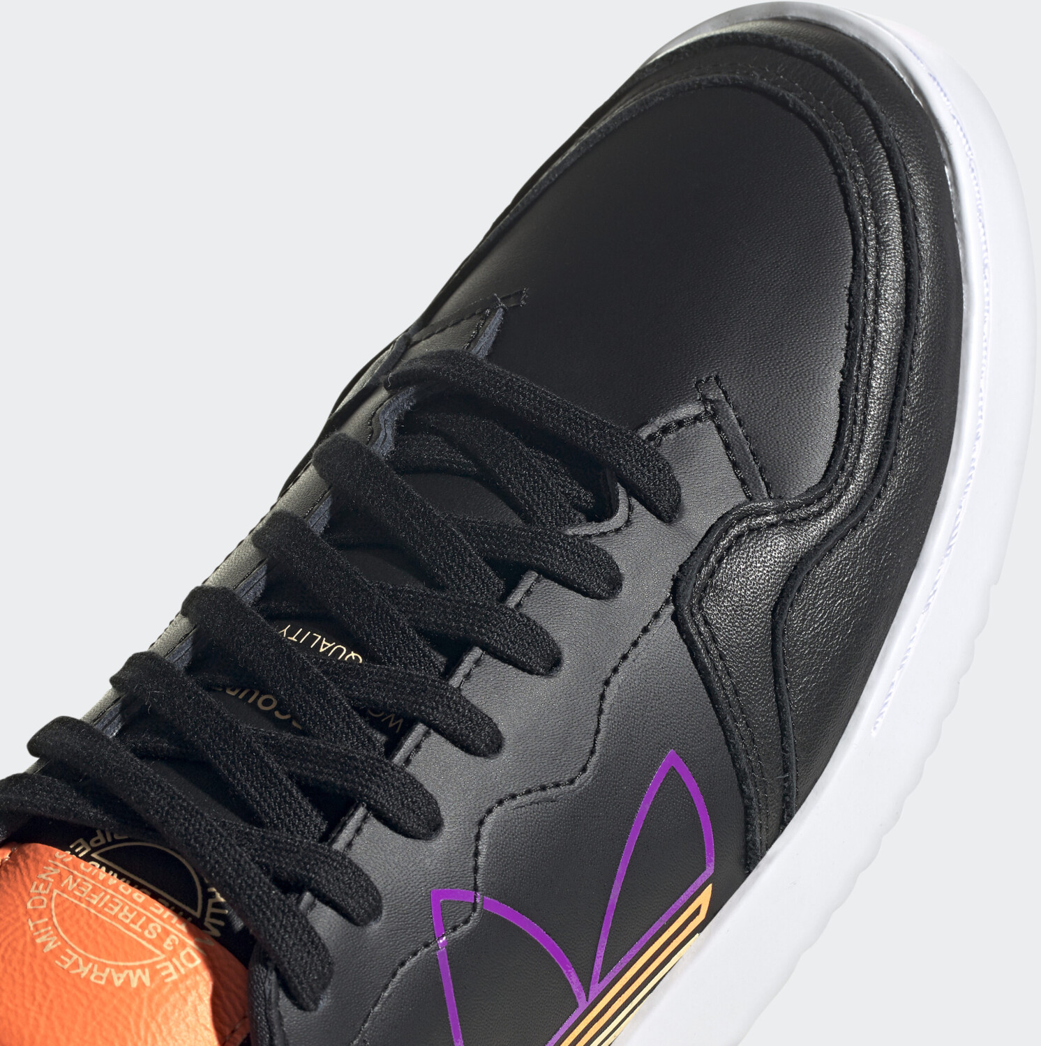 Adidas Supercourt Core Black Ultra Purple Cloud White ab 67 09 Preisvergleich bei idealo