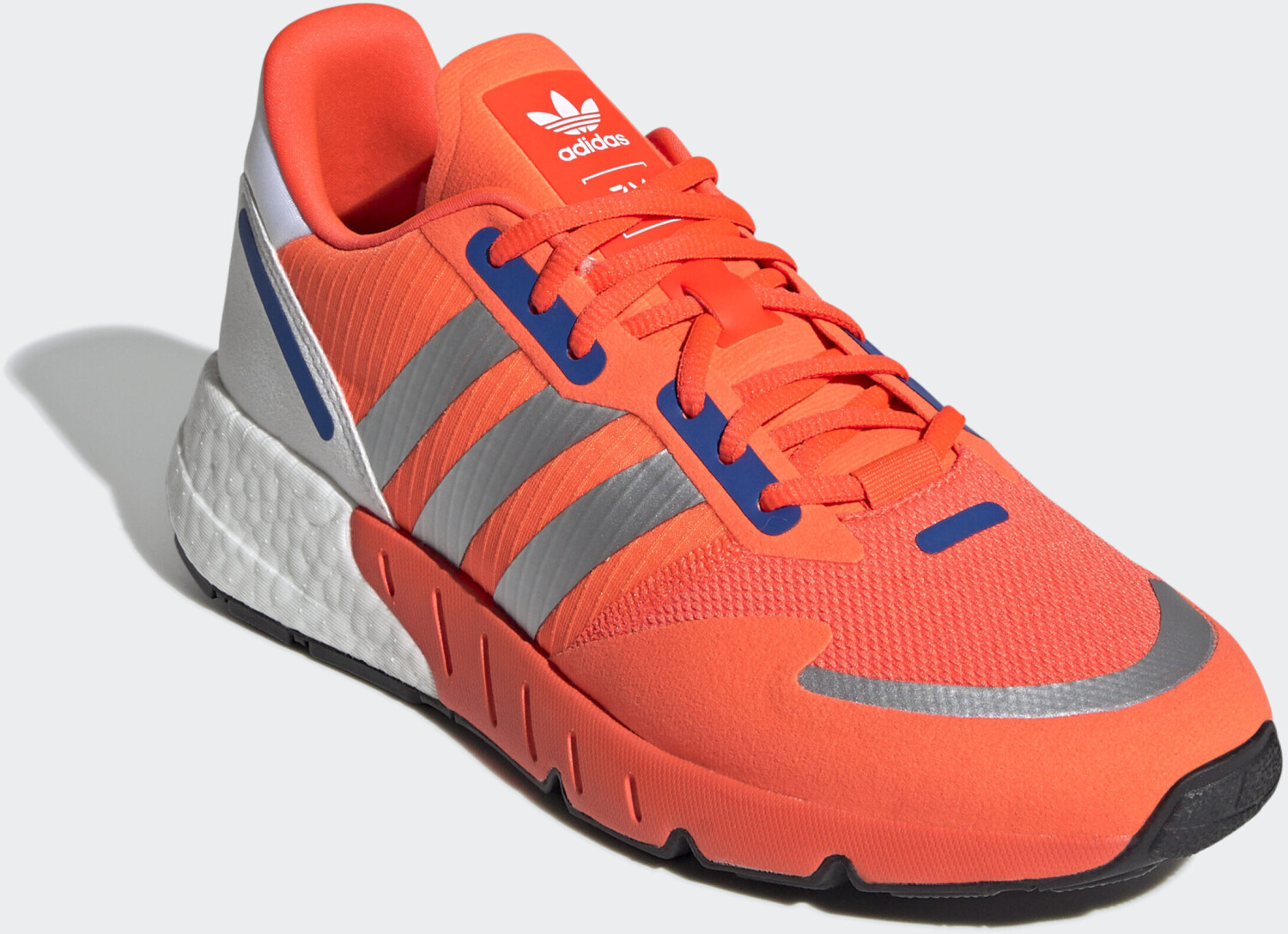 Buy Adidas ZX 1K Boost Solar Red/Silver Metallic/Cloud White from Â£81.99 (Today) â Best Deals on 