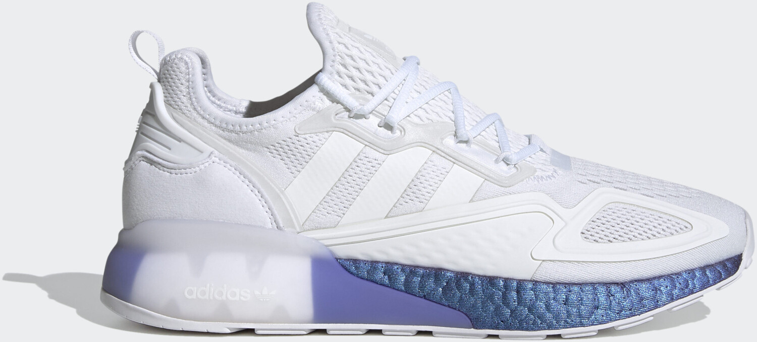 Adidas ZX 2K Boost Cloud White / Cloud White / Boost Blue Violet Met. ab 128,51 