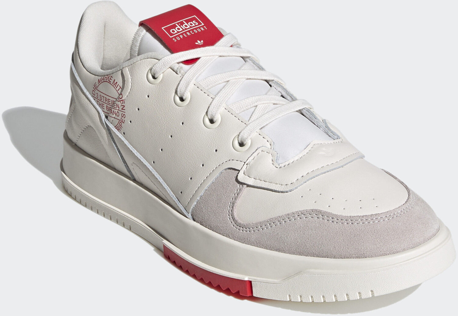 adidas supercourt red white